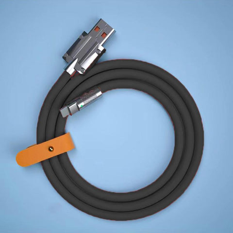 120W 6A Super Fast Charge Type-C Liquid Silicone Cable Quick Charge USB Cable-PA00396-Veeddydropshipping