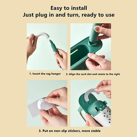 Telescopic Sink Storage Rack Holder-HA00904-Veeddydropshipping