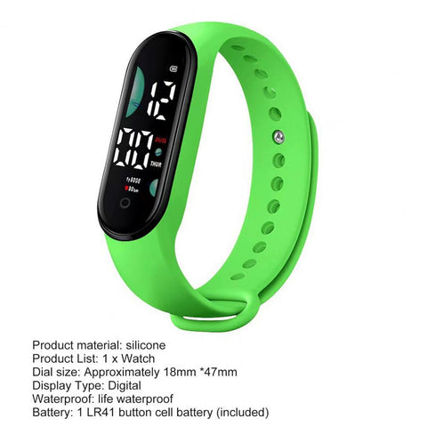 Watch LED Touch Control Waterproof Sports Bracelet -JW01132-Veeddydropshipping