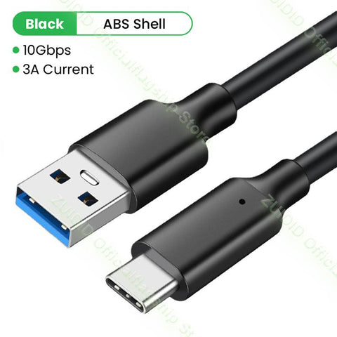 10Gbps USB3.2 to USB Type C SuperSpeed Data Cable for SSD M2 Enclosure NVME M2 3A-PA01026-Veeddydropshipping