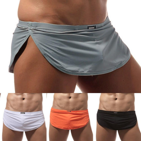 Shorts With Penis Pouch Thong Elastic Trunks Underwear-MF01486-Veeddydropshipping