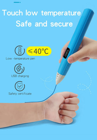 3D printing pen with LCD screen-CO01268-Veeddydropshipping