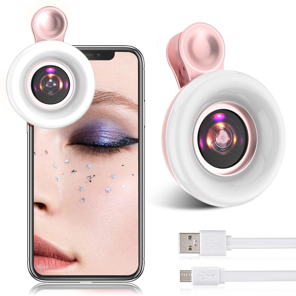 15X Macro Lens Mobile Phone HD Camera Lens with LED-PA01207-Veeddydropshipping