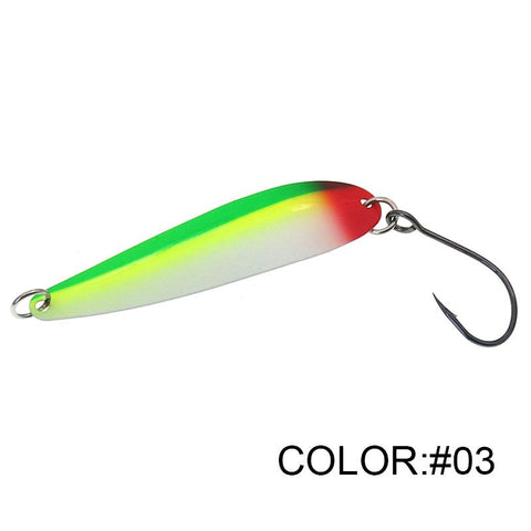 Metal Spoon Fishing Lure 7g 10g 13g  thin Spoon Lure Hard Bait Spinner Bait Isca -OS00474-Veeddydropshipping