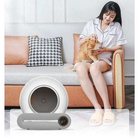 Automatic Cat Litter Box Intelligent APP Control-HA01399-Veeddydropshipping