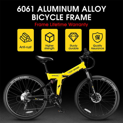 Foldable 27.5 Inch Mountain Bike 27 Speed BMX MTB Bicycle Men Women Shock -OS01070-Veeddydropshipping