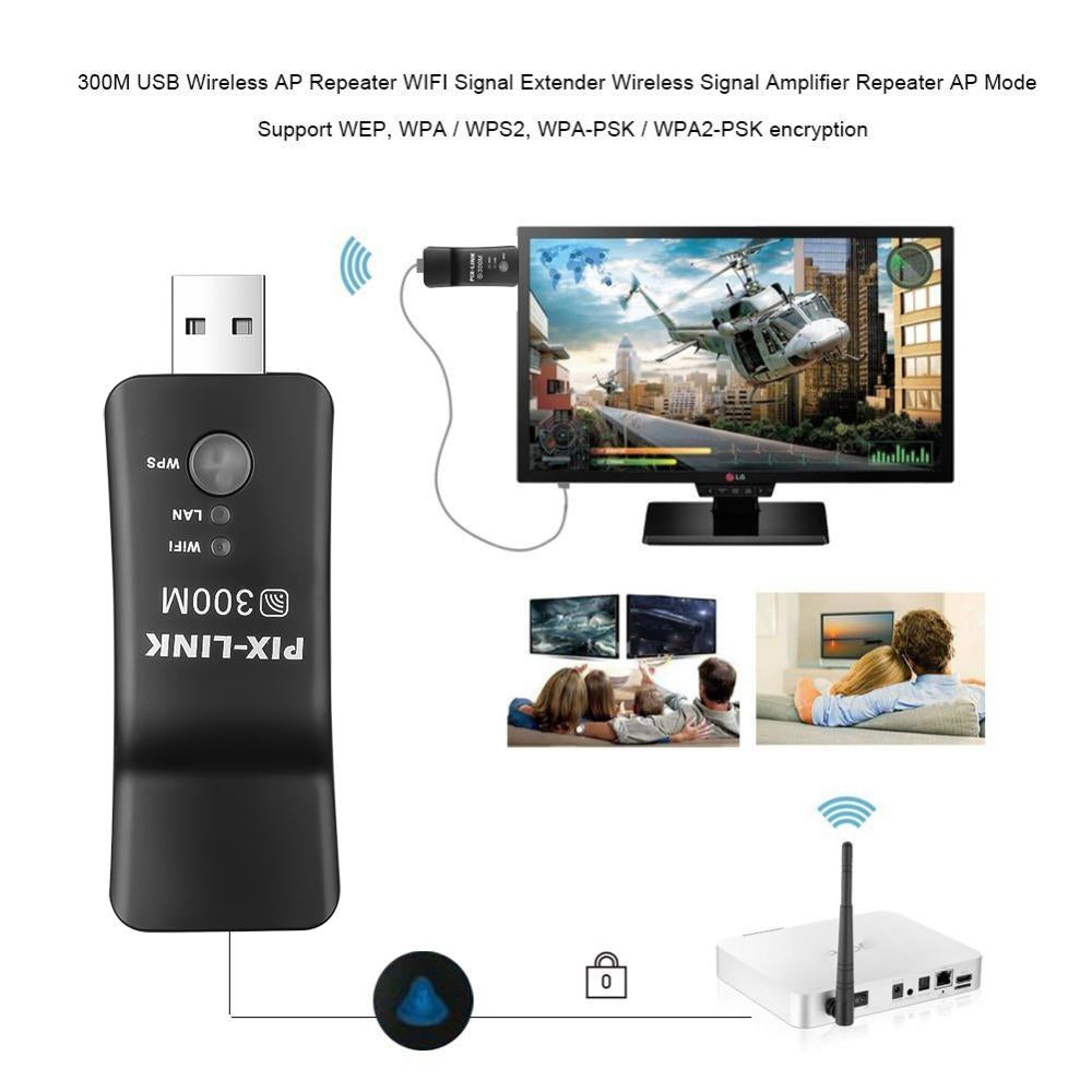 USB Universal Wireless Smart TV Wifi Adapter TV Sticks-Veeddydropshipping