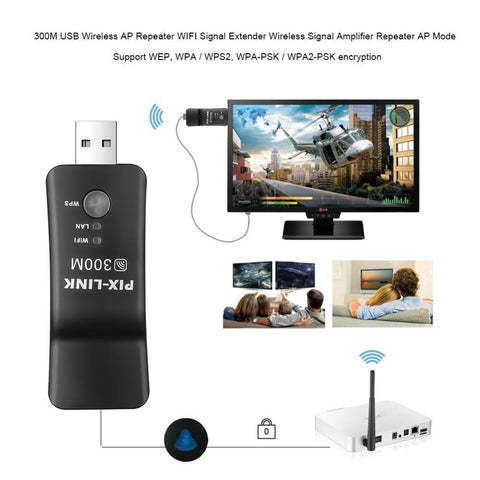 USB Universal Wireless Smart TV Wifi Adapter TV Sticks-Veeddydropshipping