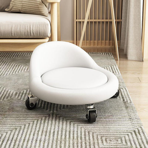 Small Round Floor Chair Roller Seat-HA01589-Veeddydropshipping