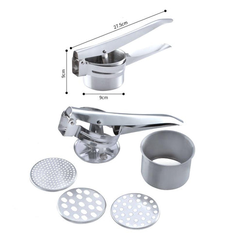 Stainless Steel Manual Juicer HouseholdGarlic Masher-HA01684-Veeddydropshipping