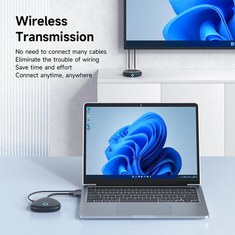 Wireless HDMI-compatible Transmitter and Receiver Enterprise 4K Extender -CE00780-Veeddydropshipping
