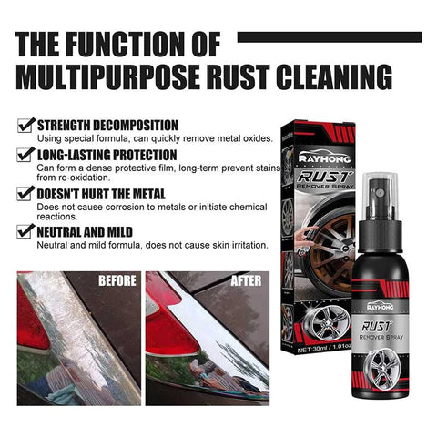 100ML Car Rust Removal Spray Multi-Purpose Rust Inhibitor Auto Metal-AM00492-Veeddydropshipping