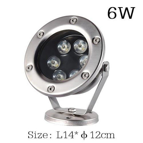 Stainless Steel LED Fountain Lamps Ip68 Waterproof Swimming Pool Lights-TI00973-Veeddydropshipping