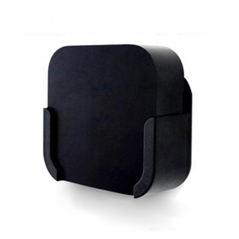 Black Square plastic Media Player Wall Mount Bracket-Veeddydropshipping