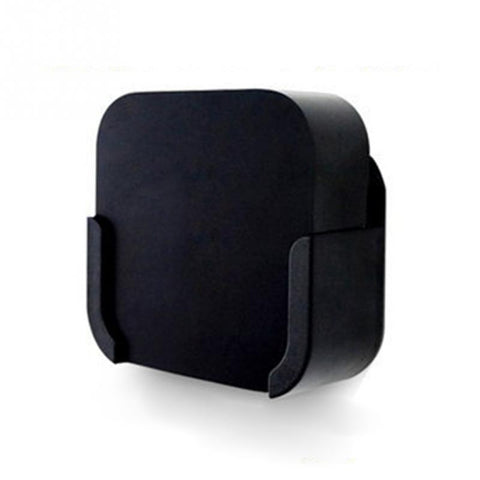 Black Square plastic Media Player Wall Mount Bracket-Veeddydropshipping