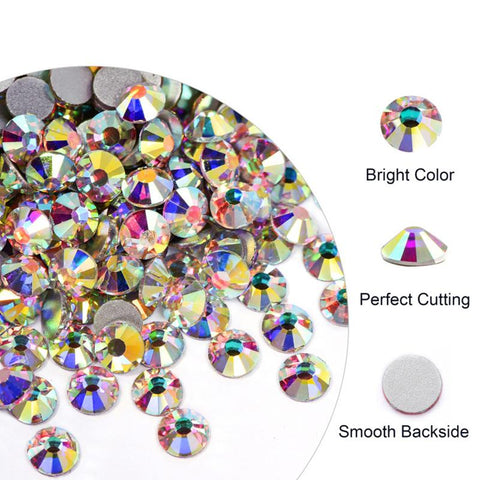 Rhinestones Glass Strass Nail-HA00057-Veeddydropshipping