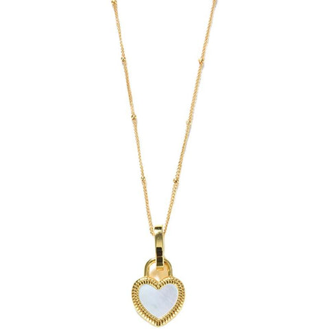 Luxury Stainless Steel Two-side Heart Pendant Necklace Fashion Jewelry -JW01221-Veeddydropshipping