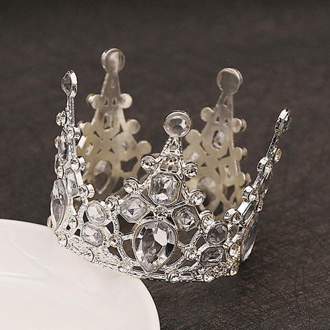 Wedding Crystal Brithday cake baking decorative Head Jewelry -JW00521-Veeddydropshipping