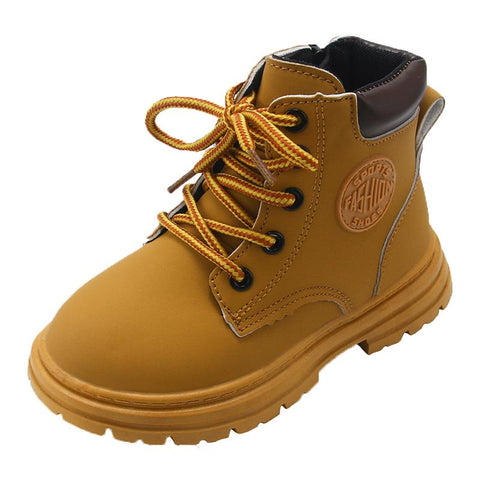 Kids Boots for Boys Girls Unisex Children Fashion Ankle Boots-TB00149-VeedTB00149-Veeddydropshippingdydropshipping