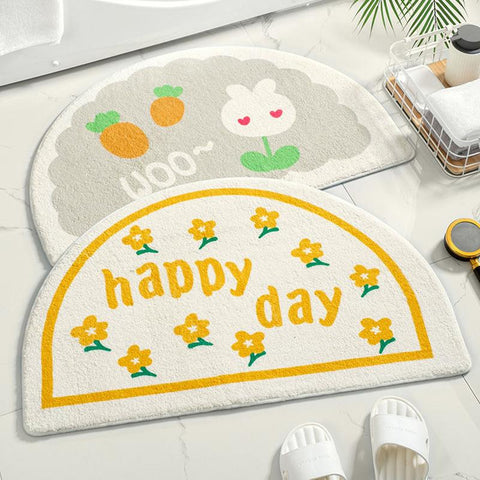 Rainbow Cartoon Sand Scraping Door Welcome Mat-HA00491-Veeddydropshipping