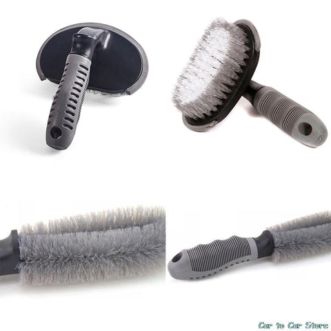 1PC Car Wheel Brush Tire Rim Washing Tool Vehicle Tyre Cleaning-AM00507-Veeddydropshipping