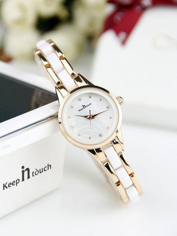 Luxury Waterproof Watch Women Ceramics Quartz Watch-JW01088-Veeddydropshipping