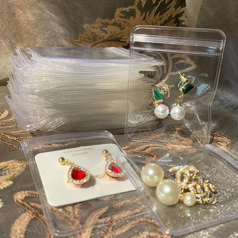 PVC Jewelry Organizer Pouches Bags Clear Storage Holder Box-JW01710-Veeddydropshipping