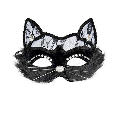 Cosplay Leather Cat Mask Bdsm Fetish-WF01613-Veeddydropshipping