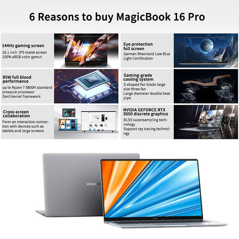 MagicBook  Laptop AMD Ryzen R7-5800H-CO00291-Veeddydropshipping