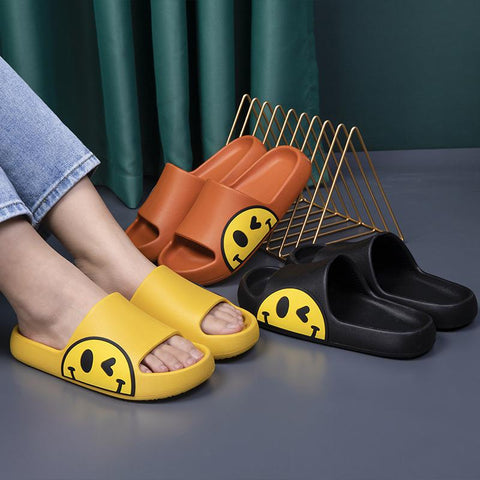 Summer Cute Slides Couples Family Home Shoes EVA Thick-BS01101-Veeddydropshipping