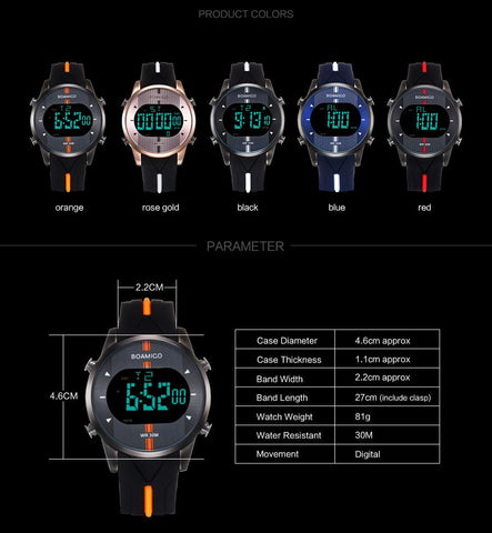 Brand Men Digital Watches Man Sports Watches -JW00757-Veeddydropshipping