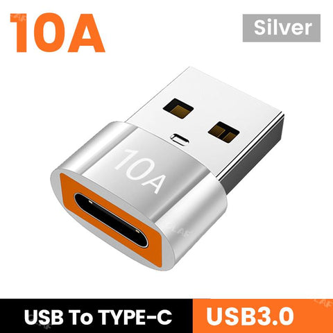 Olaf 10A OTG USB 3.0 To Type C Adapter TypeC Female to USB Male Converter Fast Charging Data-PA00967-Veeddydropshipping