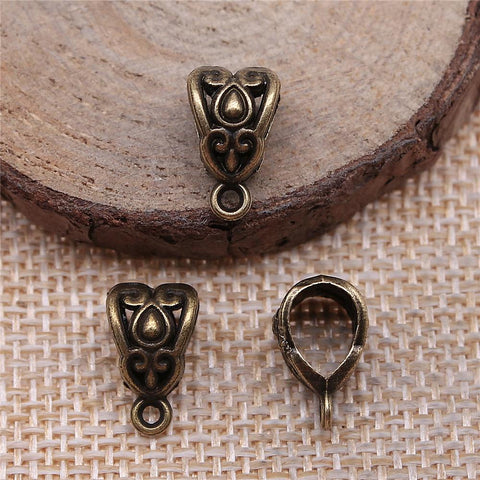 Charm Antique Bronze Color Beads  Making Jewelry -JW01645-Veeddydropshipping