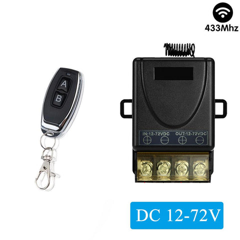 DIY Wireless 433MHz Universal Remote Control Switch dc 12v 24v 48v-TI01141-Veeddydropshipping