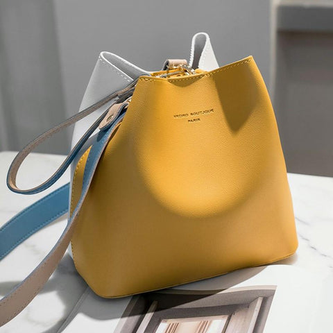 Crossbody Handbag High Quality Large Capacity Solid Color Bags New Fashion-BS00050-Veeddydropshipping