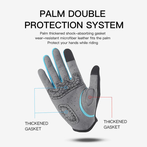 Cycling Gloves Men Sports Bicycle Gloves Touchscreen Shockproof Cycling -OS01000-Veeddydropshipping