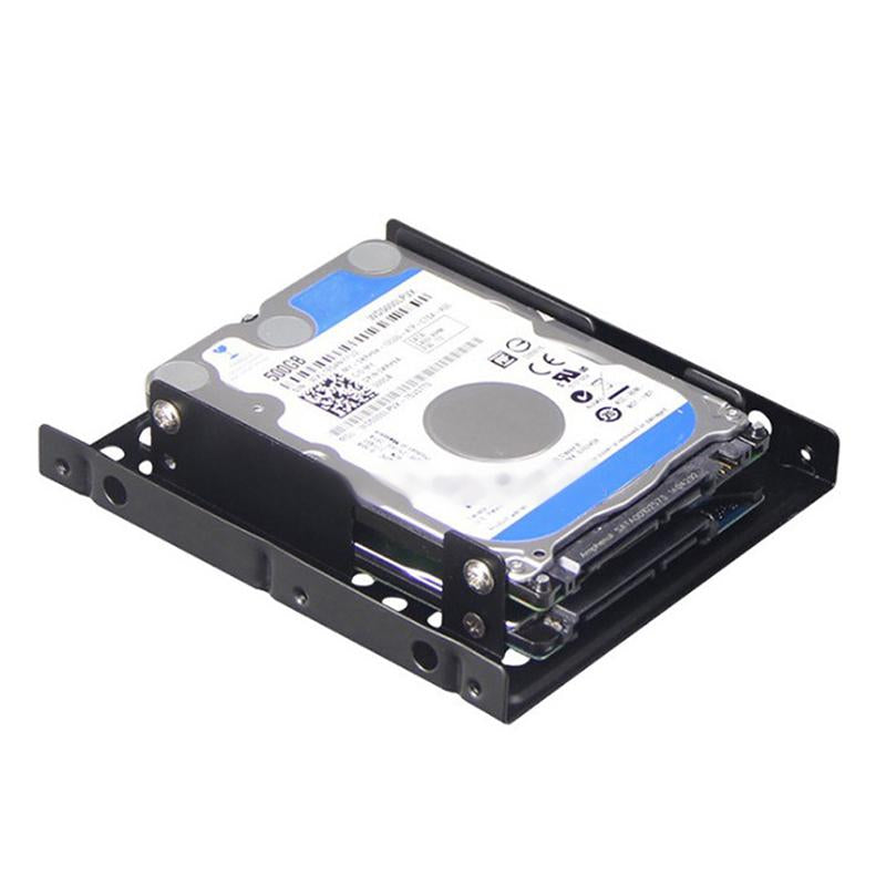 Dual Desktop SSD Mounting Bracket  2.5 To 3.5 inch Hard Disk Bracket Hard -CE01443-Veeddydropshipping