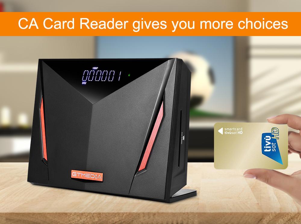 TV Box With Smart Card Reader Sat Receiver-Veeddydropshipping