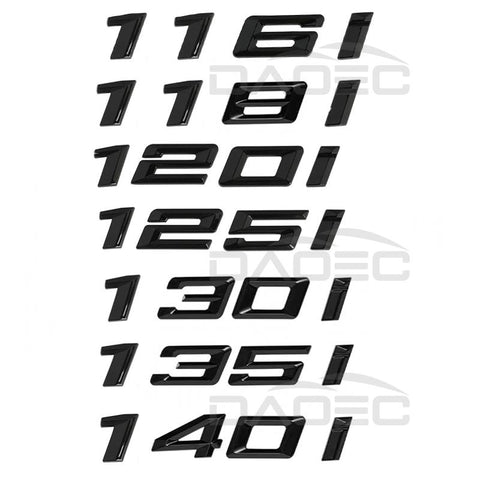 Badge Emblem Decal Sticker For BMW 1 Series-AM00909-Veeddydropshipping
