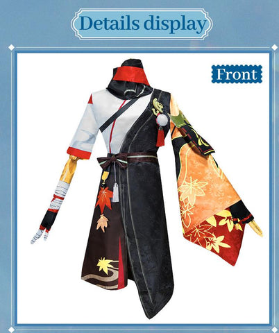 Impact Kaedehara Cosplay Costume Uniform-WF01472-Veeddydropshipping