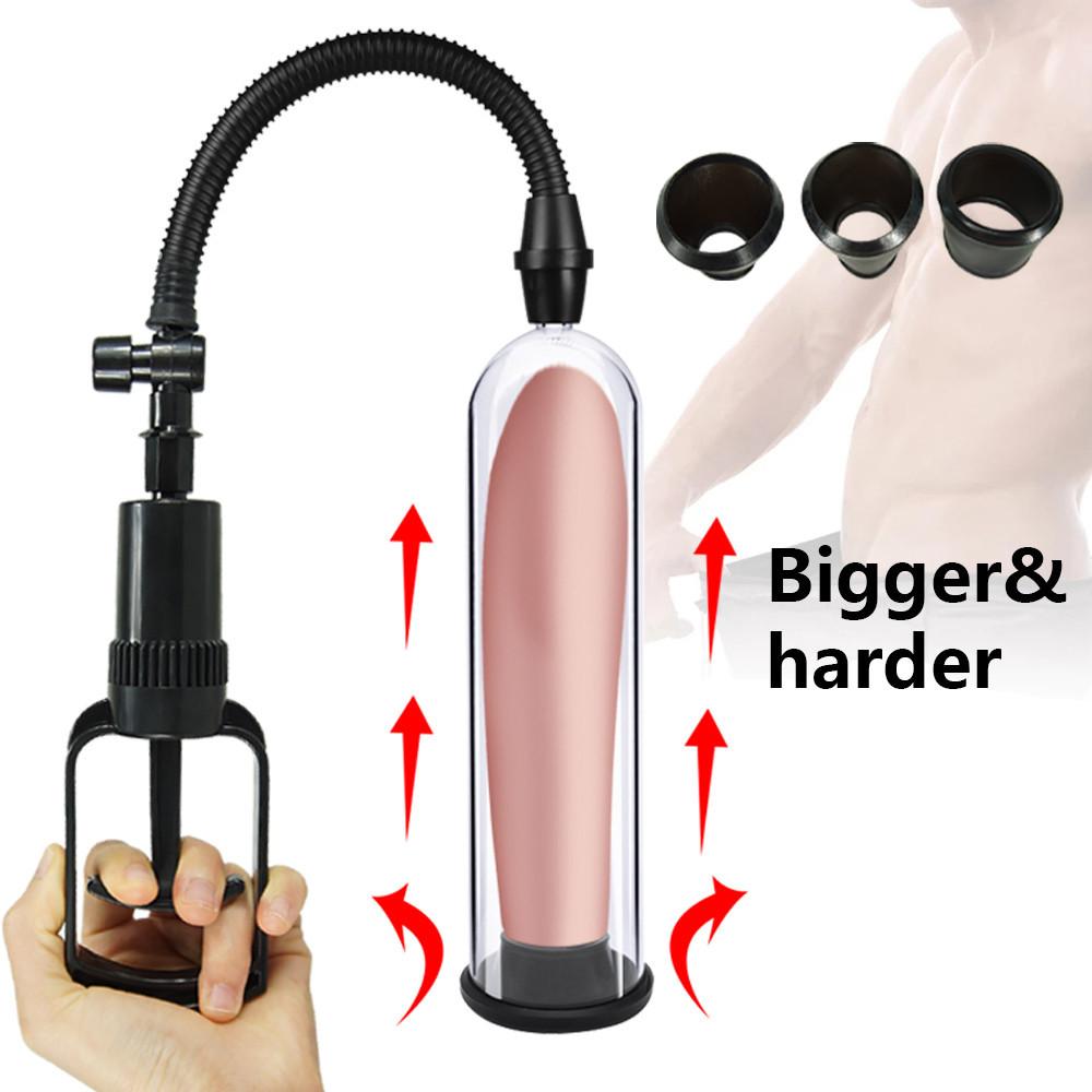 Male Penis Pump Manual Penis Enlarger Sex Toys For Man Vacuum Pump Male-BH01192-Veeddydropshipping