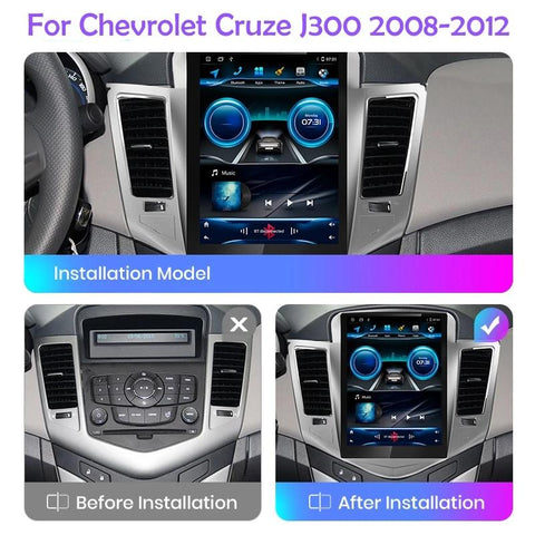 2Din 9.7 inch Android Car Radio Tesla for Chevrolet Cruze J300 2008-2012-AM00529-Veeddydropshipping