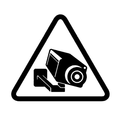 Camera Video Surveillance Sign Vinyl Accessories-AM00889-Veeddydropshipping