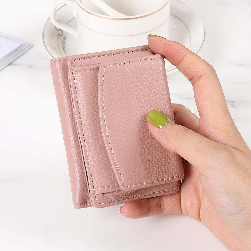 Mini Short Purse Lady Multi-card Bags Large-capacity Coin Purse-BS00201-Veeddydropshipping