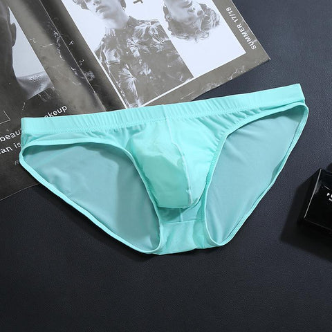 Briefs Seamless Breathable Panties Men Bikini Solid Seamless-MF01508-Veeddydropshipping