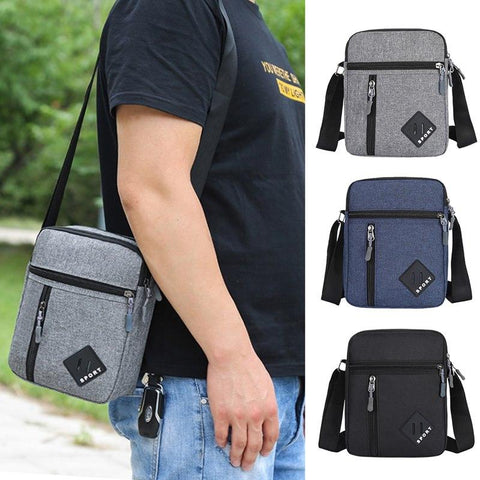 Crossbody Shoulder Bags Men Small Sling Pack For Work Business-BS00364-Veeddydropshipping