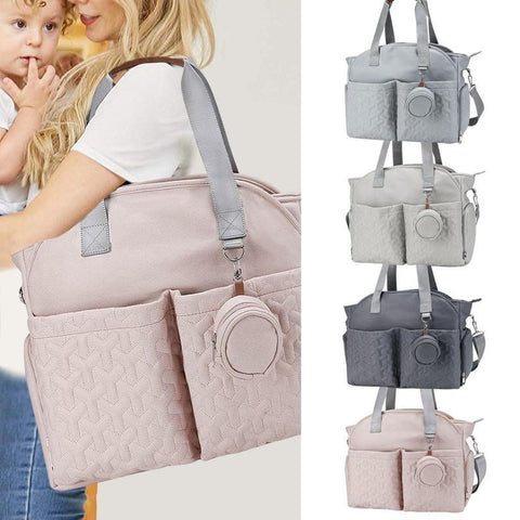 Carrying Diaper Bag Travel Tote Mummy Bag Large Capacity-TB00203-Veeddydropshipping