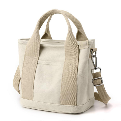 Small Canvas Crossbody Bags for Female Mini Top-handle Bucket-TB00225-Veeddydropshipping