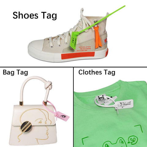 Plastic Tag Off Sneakers Disposable Shoe Decorations-HA00069-Veeddydropshipping