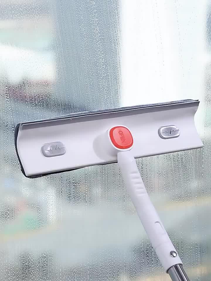 Window Clean Squeegee Mop Soft Microfiber Brush-HA01080-Veeddydropshipping